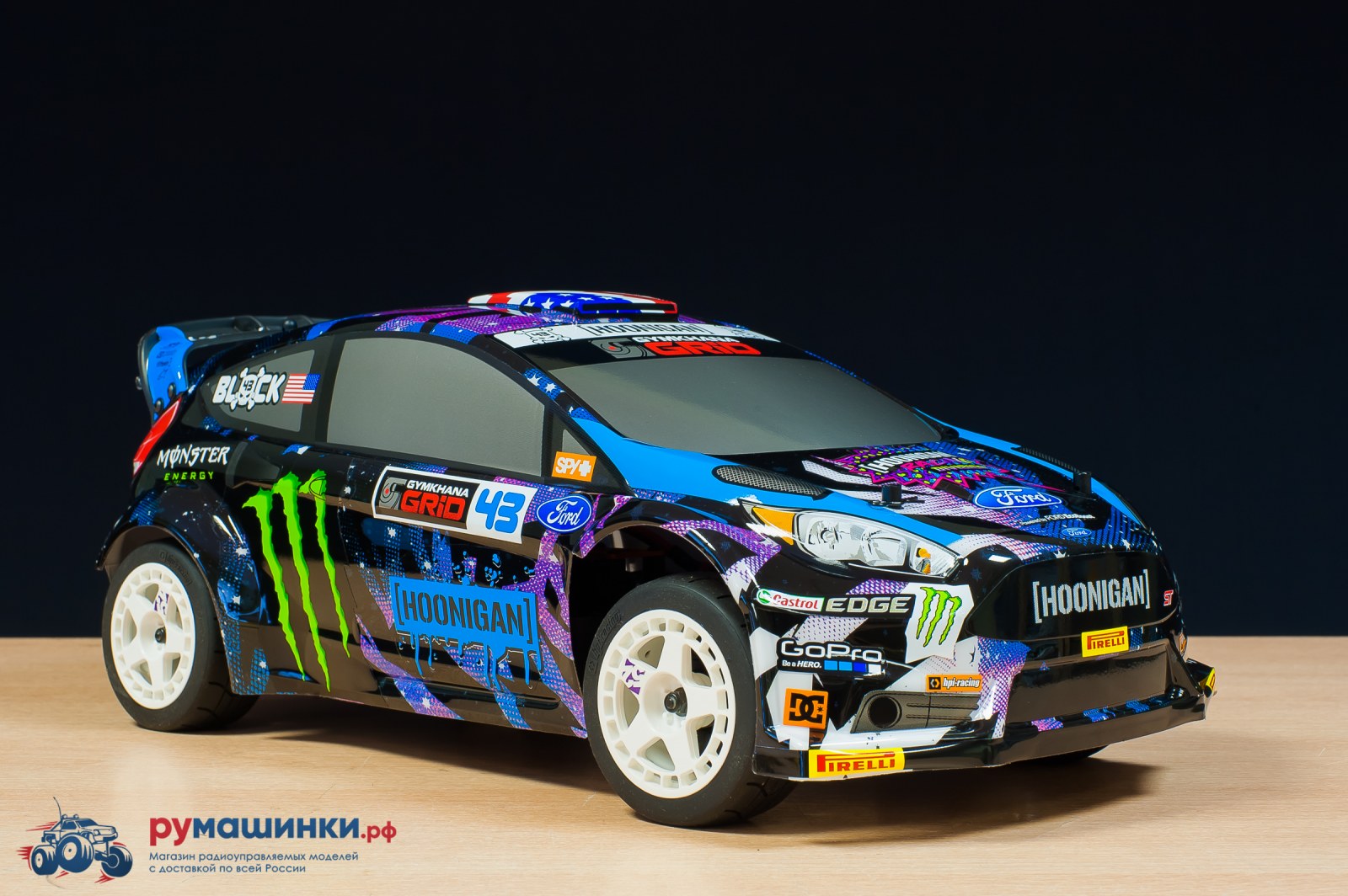 Машина на радиоуправлении с ДВС WR8 Flux KEN BLOCK 2015HPI-115458 Купить с  доставкой